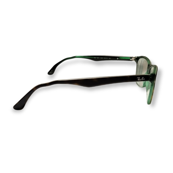 Ray Ban Optics Rb 5279 5974  Eyeglasses Frames Tortoise Green UNISEX - Picture 3 of 12